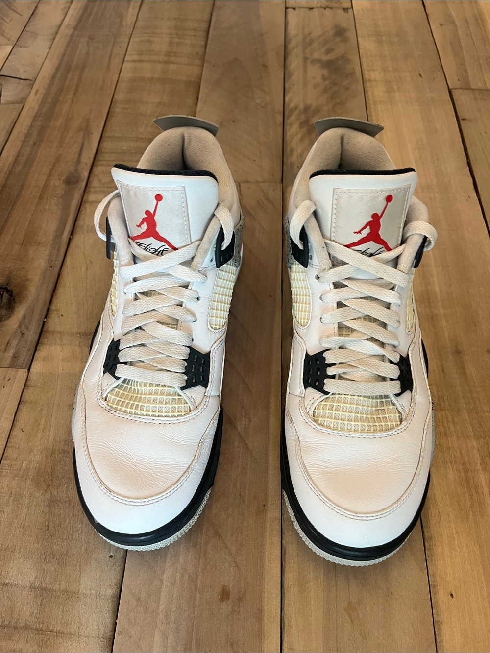 Jordan 4 Retro OG Mid White Cement Men’s Size 9.5